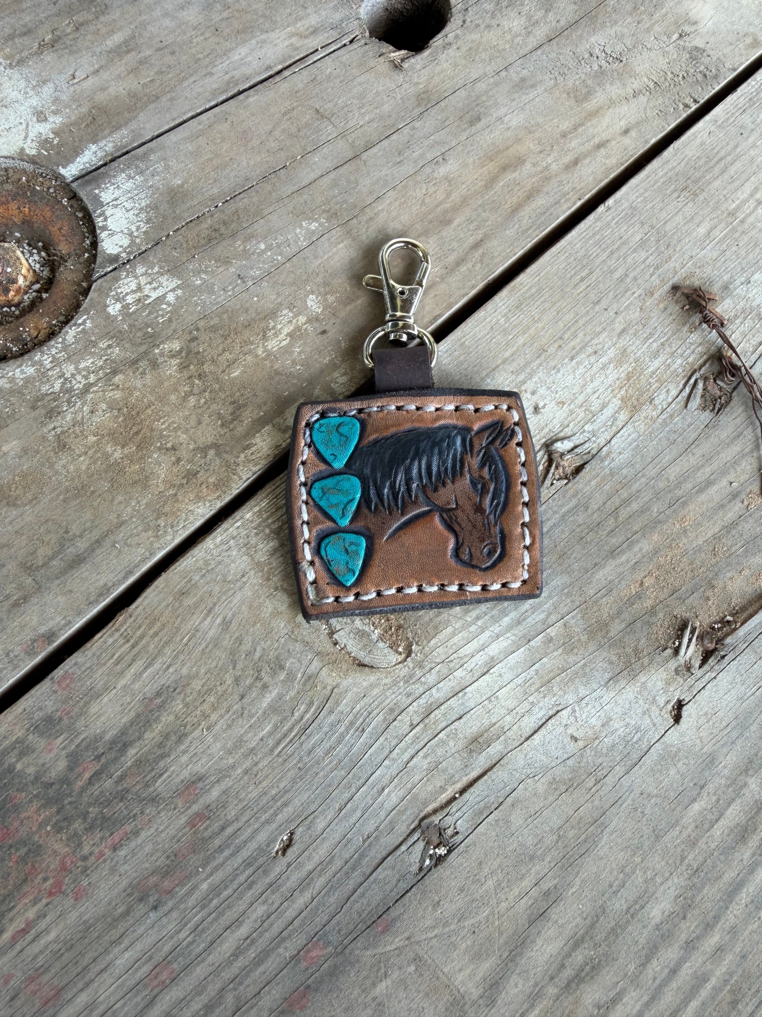 Turquoise Bay Horse Charm