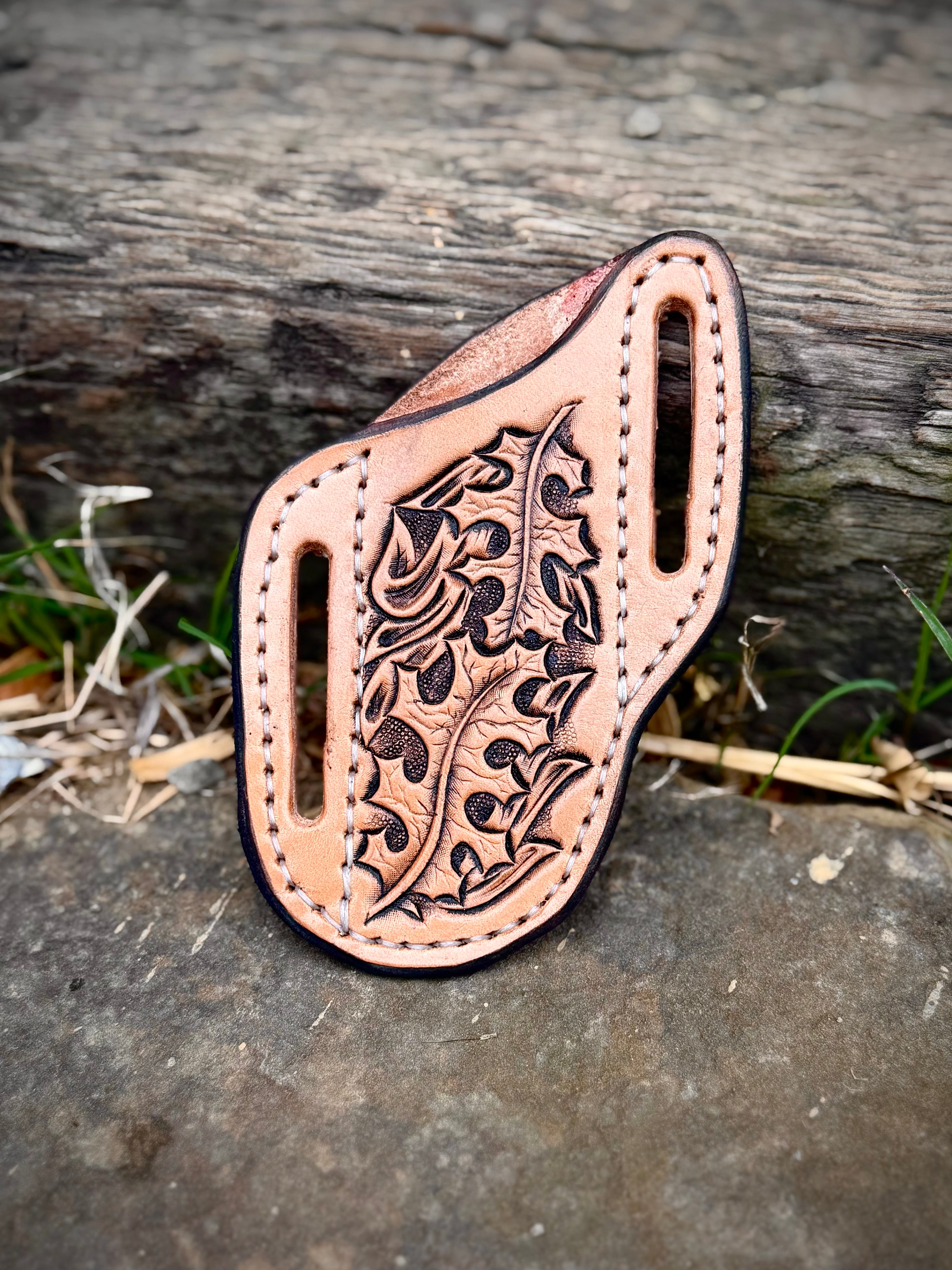 Oak Leaf Knife Sheath
